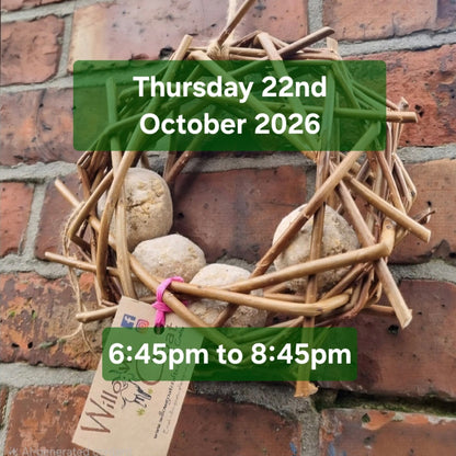 Birdfeeders Workshop at Brooklands Healthclub 22.10.26